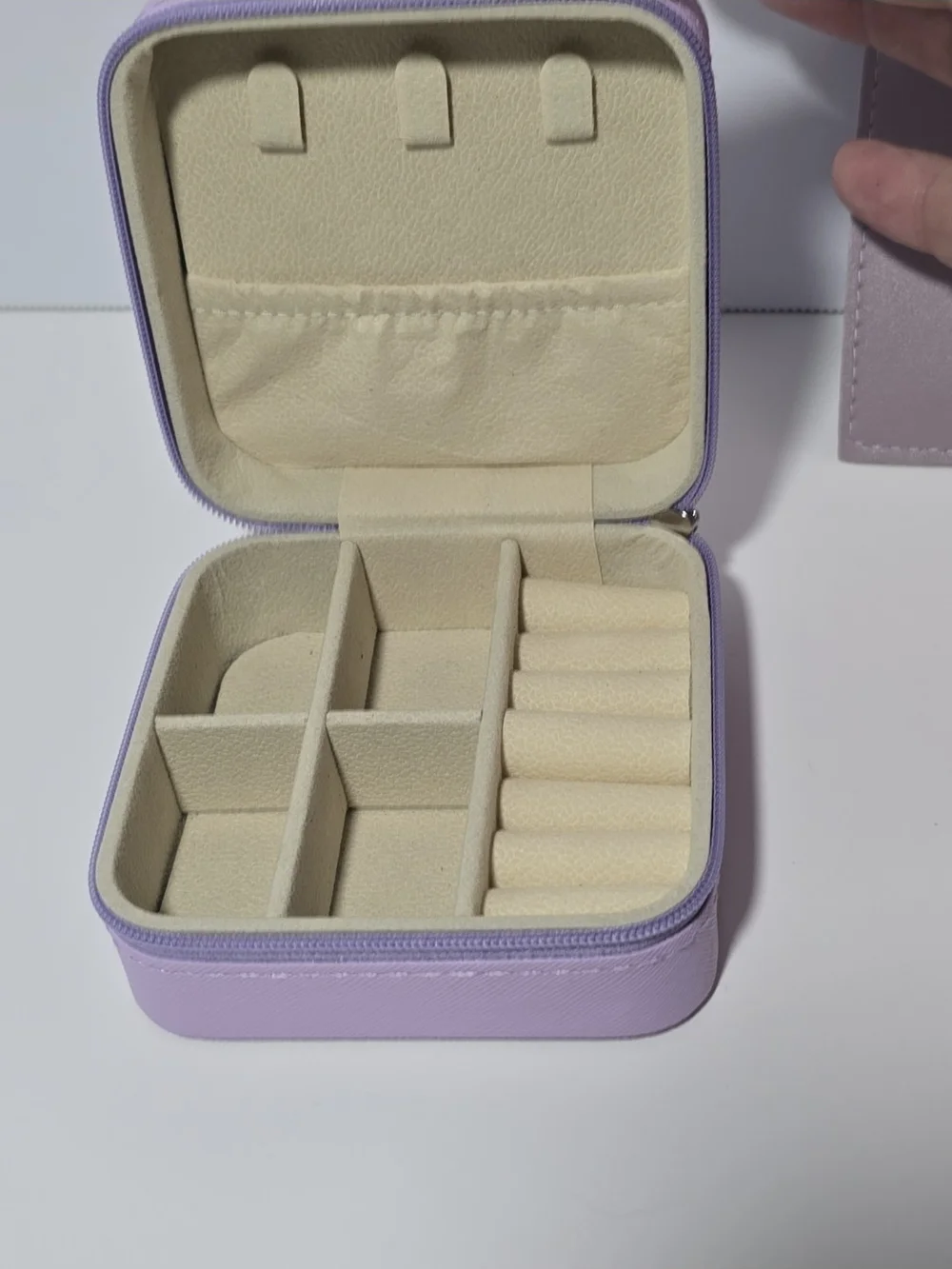 Kuromi Lavender Wallet & Jewelry Case Set